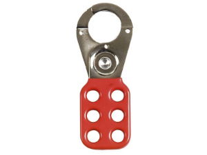 701 LOCK OFF HASP 25MM RED