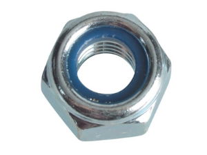 ForgeFix  Hexagonal Nuts with Nylon Inserts, ZP