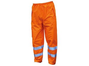 Scan® Safety & Workwear Products Hi-Vis Orange Motorway Trousers