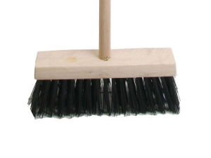 BROOM PVC 325MM (13 IN) HEAD COMPLETE WITH HANDLE