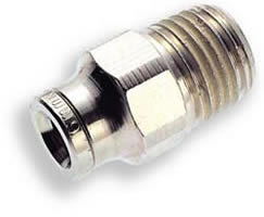 Norgren® Pneufit Male Connector BSPT