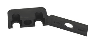 Vale® LBG Polypropylene Double Clamp Imperial OD