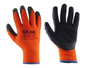 Scan® Safety & Workwear Products Thermal Latex Coated Gloves