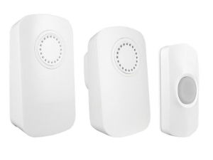 SMART PORTABLE CHIME & PLUG-IN DOOR CHIME (TWIN PACK)