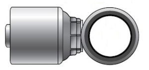 Gates MegaCrimp® Banjo for Metric Bolts