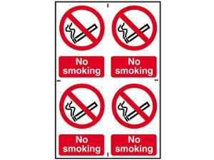 Scan® Safety & Workwear Products Sign: No Smoking