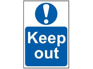 Scan® Safety & Workwear Products Sign: Keep Out