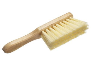 HAND BRUSH SOFT CREAM PVC 275MM (11IN)