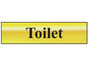 Scan® Safety & Workwear Products Bathroom Sign 200 x 50mm