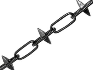 Faithfull Tools Spike Chain Black Japanned (Box)