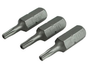 Faithfull Tools Security S2 Grade Steel Screwdriver Bits