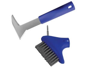 AUTO-LOCK PATIO STEEL BRUSH & WEEDER