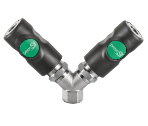 Prevost® ESI Parallel Female Threaded Twin Coupling