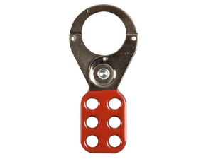 702 LOCK OFF HASP 38MM RED