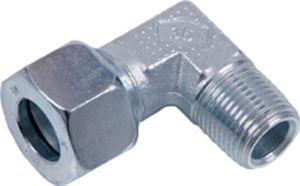 EMB® DIN 2353 Male Stud Elbow Light Series NPT