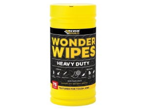 HEAVY-DUTY WONDER WIPES TUB OF 75