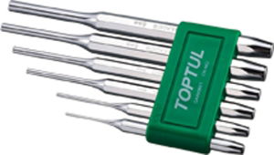 Toptul® 6 Piece Pin Punch Set