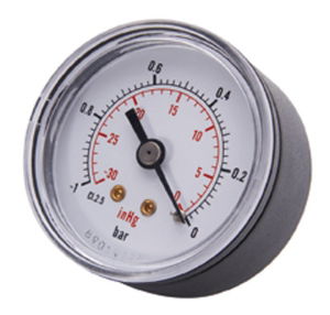 Vale® 50mm Centre Back Vacuum Gauge BSPT 